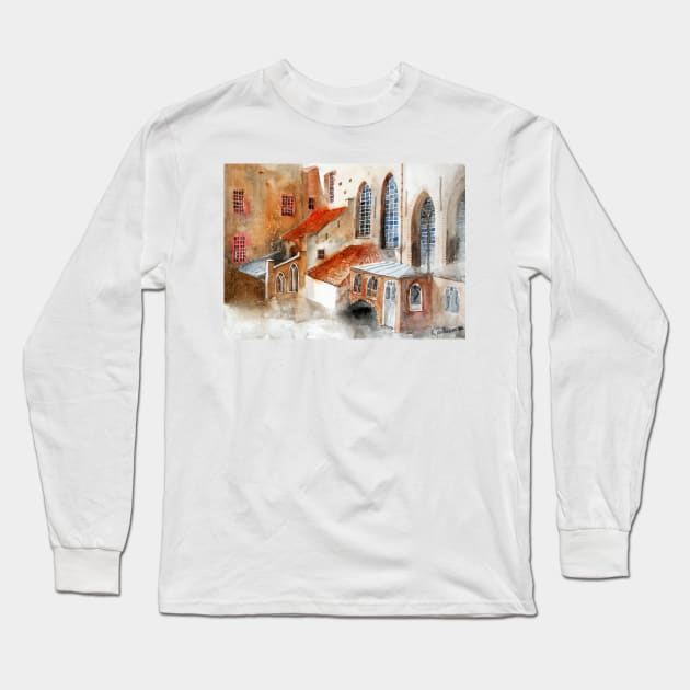 akwarelka 116 Long Sleeve T-Shirt by katjaskiewicz